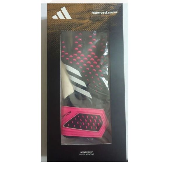 Adidas HN7993 Size 9 Predator GL Soccer Goalie Goalkeeper Gloves Negative Cut - Picture 11 of 11